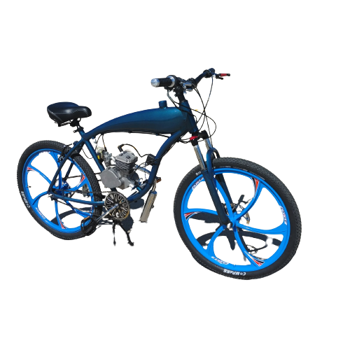 Complete 40mph 66/80cc 2-Stroke Gas Powered Bicycle Package - MotoredLife premium motorized bikes for sale