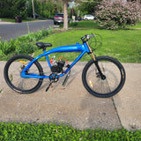 "Felt Faker" 1 Gallon Motorized Bicycle - 66cc, 80cc, 85cc, 100cc - MotoredLife