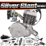 SS80 Silver Slant 66/80cc Motorized Bicycle Kit - MotoredLife