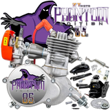 Phantom 85 V3 85cc Motorized Bicycle Kit - The most powerful bike engine conversion kit - for sale bike engine 80cc 100cc