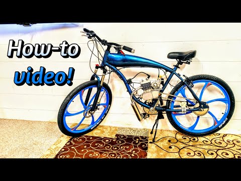 How to build a Motorized Bicycle FULL VIDEO! - MotoredLife