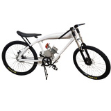 "Felt Faker" Sport 1 Gallon Motorized Bicycle - 66cc, 80cc, 85cc, 100cc - MotoredLife