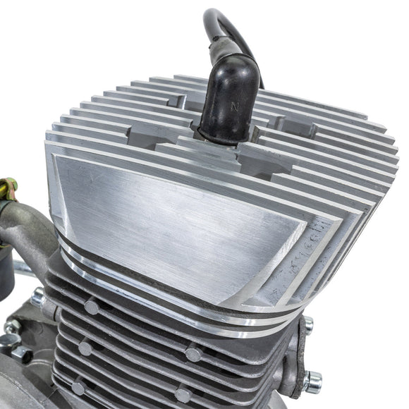 Shark Performance CNC Aluminum Cylinder Head - For 60cc / 80cc Motorized Bike Engines - MotoredLife